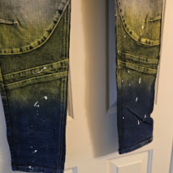 CREATE 2MRW DENIM PANTS WITH PAINT SPLATTER - Picture 2 of 8